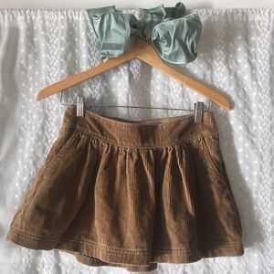 Abercrombie corduroy mini skirt